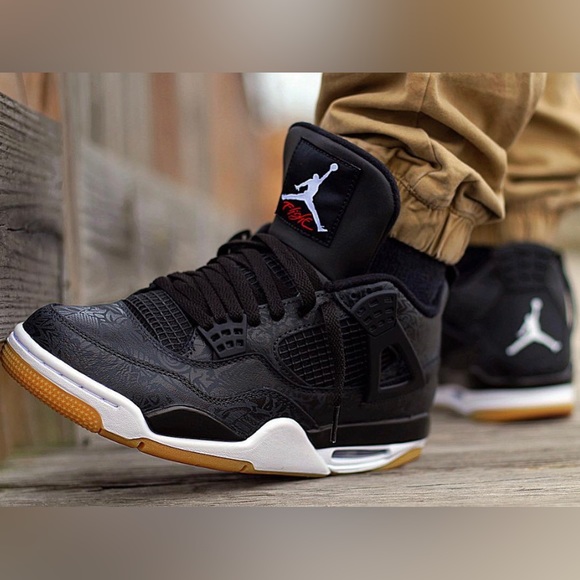 Jordan Other - Nike Air Jordan Retro 4 Black Gum